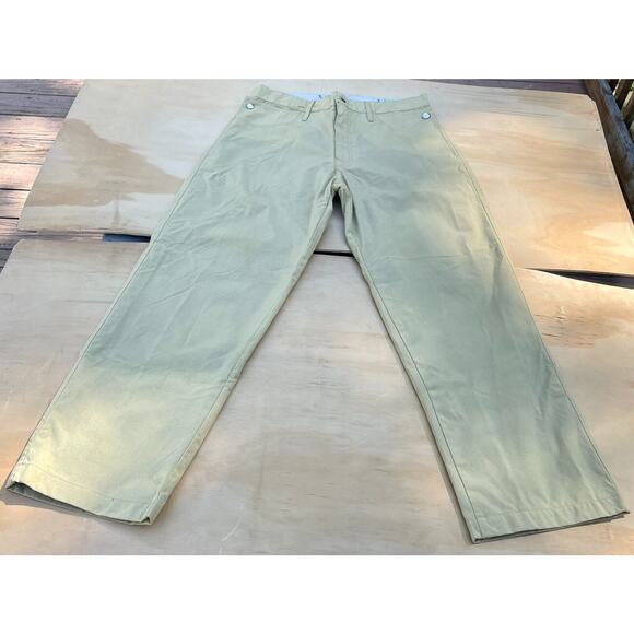 Vintage Twist Clothing Women's Pocketed Khaki Pants/Jeans,‎ Size L - Picture 1 of 8